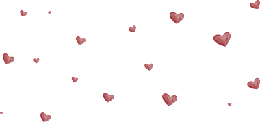 Kırmızı kalp şekli suluboya stili 11