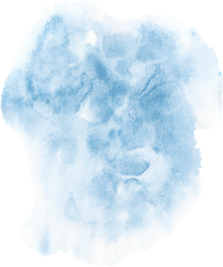 Mavi gökyüzü Suluboya Doku Elle boyanmış