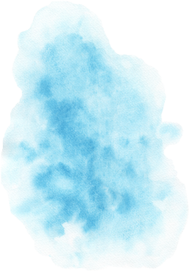 Mavi gökyüzü Suluboya Doku Elle boyanmış