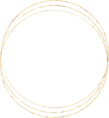 Altın geometrik çerçevenin soyut elementleri.