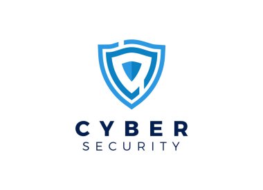 Teknik Logo Şablonu 'nu güvene al. Shield Guard Tech Logo Simgesi Tasarım Vektör Stoku. Güvenlik Teknolojisi Logo İlhamı