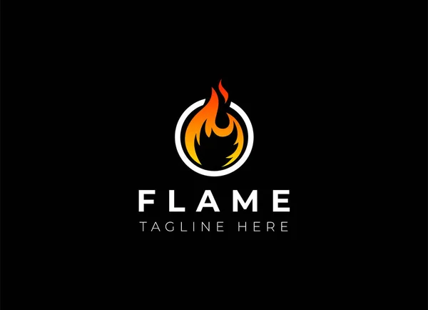 Flame Logo tasarım şablonu damla siluetini ateşle. Yaratıcı Damla Yak Zarif Şenlik Ateşi Logosu Ateş Logosu konsept simgesi.