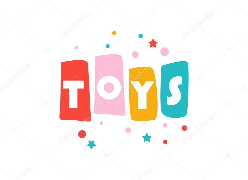 Toys shop creative logo
