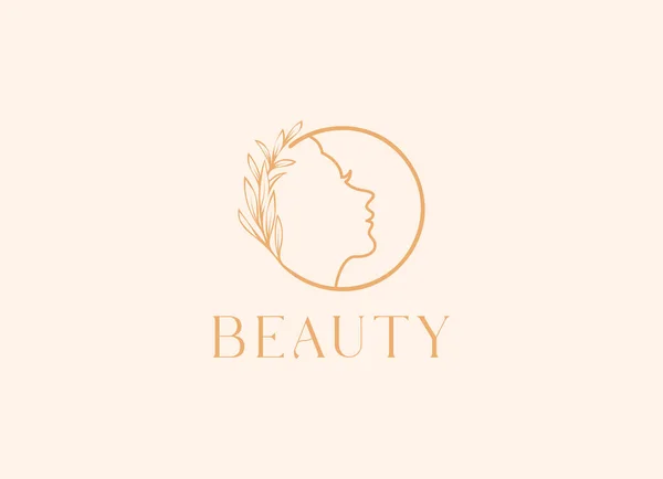 Diseño Plantilla Logotipo Belleza Fresca — Vector de stock
