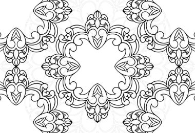 manadala, dekoratif öğe, dekoratif tasarım, süs, serbest çizim, arkaplan, kartpostal, grafikler, satır