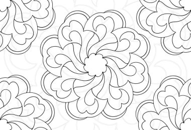 mandala dekoratif elementler dekoratif kompozisyon süslemesi freehand çizim deseni