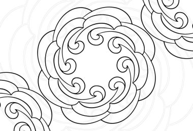 mandala dekoratif unsur dekoratif süsleme el yazısıyla desenli baskı çizimi kartpostal tasarımı arka plan madalyonu tasarımı gotik stil tasarımı 