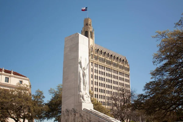 Urban Scene State Texas San Antonio Building Which Lone Star — Stock Photo, Image
