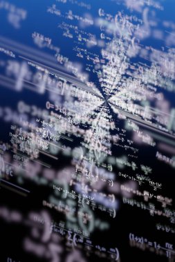 Matematiksel düşüncenin denklemler yoluyla soyut gösteriminde alan derinliği ile üç boyutlu görüntüleme