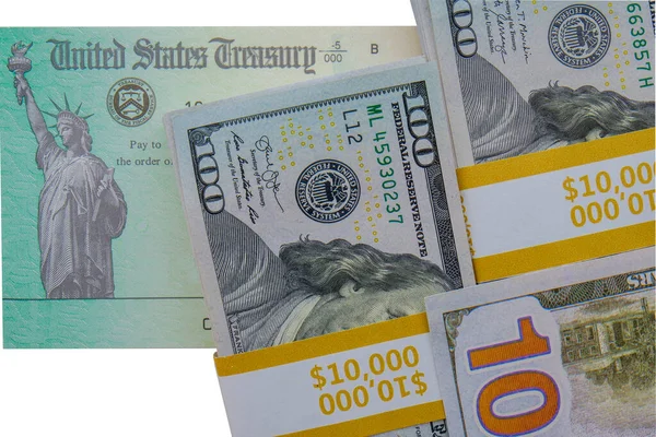 Сведения Банкнотах 100 Долларов Сша Показывающих Банкноты 000 Долларов Пустые — стоковое фото