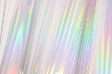 Yanardöner arka plan. Holografik Soyut yumuşak pastel renkler fon. Holografik Folyo Fon. Trendy yaratıcı gradyan.