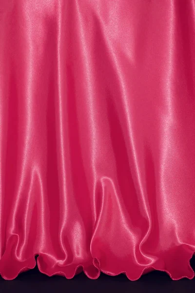Smooth Elegant Pink Silk Satin Texture Wallpaper Luxurious Background Design — ストック写真