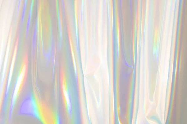 Fondo Iridiscente Fondo Holográfico Abstracto Colores Pastel Suaves Fondo Lámina — Foto de Stock