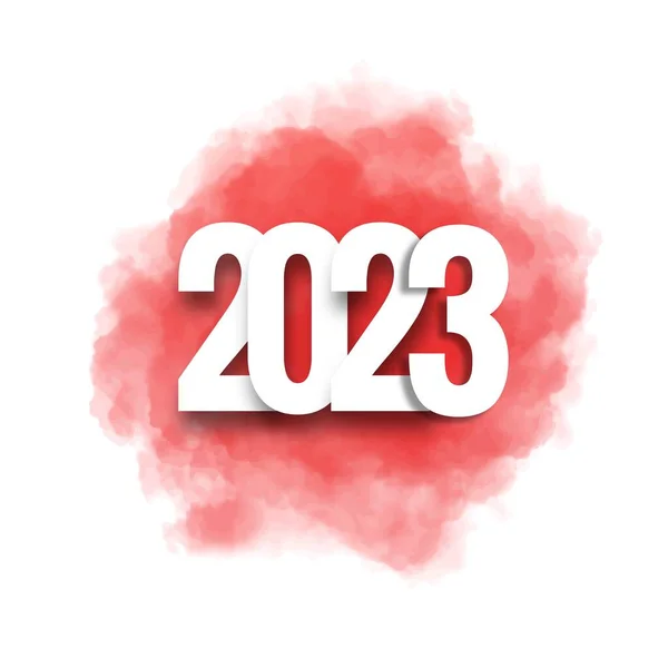 2023 Ünnep Kártya Ünneplés Háttér — Stock Vector