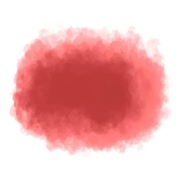 抽象赤スプラッシュ水彩背景 — ストックベクタ
