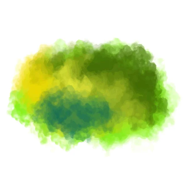 Abstrait Vert Coloré Éclaboussure Fond — Image vectorielle