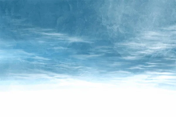 Güzel Beyaz Bulut Mavi Gökyüzü Arka Plan Üzerinde — Stok Vektör