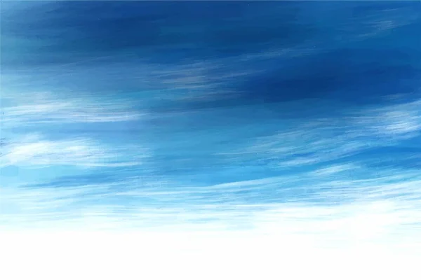 Hermosa Nube Blanca Sobre Fondo Azul Del Cielo — Archivo Imágenes Vectoriales