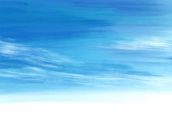 Realistischer Blauer Himmel Hintergrund — Stockvektor