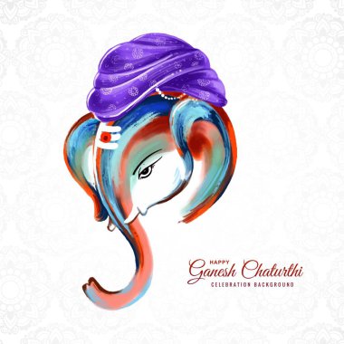 Lord Ganesh Chaturthi Hint festivali kartı geçmişi