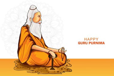 Guru Purnima festivali Hindistan 'da tatil arka planında kutlandı