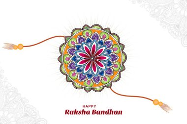 Raksha bandhan festival celebration card background clipart