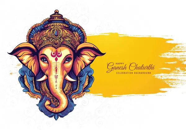 Mutlu Ganesh Chaturthi tebrik kartı festivali geçmişi