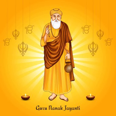 Guru nanak jayanti festivali tebrik kartı geçmişi