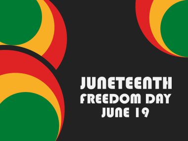 Siyahi Tarihi Ayı Afrikalı Amerikan tarihi kutlama vektör ilüstrasyonu, poster, kart, pankart, arka plan. Vektör illüstrasyonu