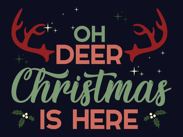 Mutlu Noeller ve Mutlu Tatiller Typography seti. Vektör logosu, metin tasarımı. Tebrik kartları, hediyeler, gömlekler vs. için kullanılabilir. Yılbaşı ağacı, ren geyiği, kar taneleri, çiçek çerçeveleri ve arka plan tasarımı olan kartlar..