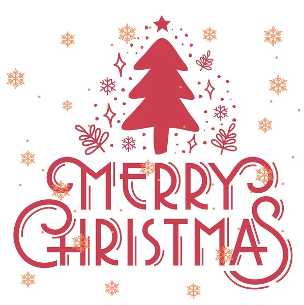 Mutlu Noeller ve Mutlu Tatiller Typography seti. Vektör logosu, metin tasarımı. Tebrik kartları, hediyeler, gömlekler vs. için kullanılabilir. Yılbaşı ağacı, ren geyiği, kar taneleri, çiçek çerçeveleri ve arka plan tasarımı olan kartlar.