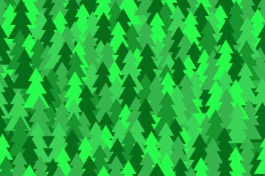 Bahar ağaçları. Vektör kusursuz desen. Tekstil, duvar kağıtları, ambalaj kağıtları ve mevsimlik dekorasyon için en iyisi.