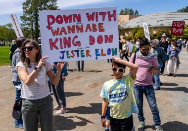 San Rafael California 'daki Marin Center' da Bölünmez Protesto 