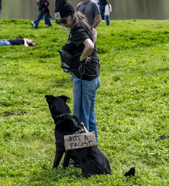 San Rafael California 'daki Marin Center' da Bölünmez Protesto 