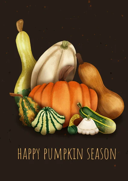 sonbahar yaprağı yeşil desen çizimi 