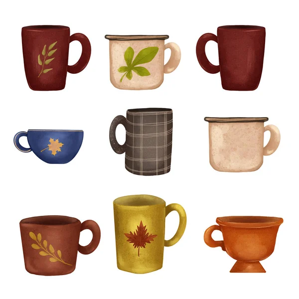 Sonbahar bardakları.