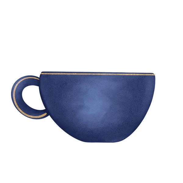 Kahve için mavi renk.