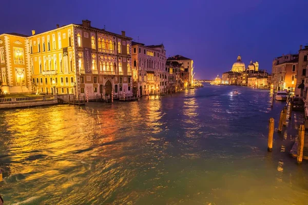 Venice Italy February 2016 Visit Venice Tourists Grand Canal Beautiful — Stock Photo, Image