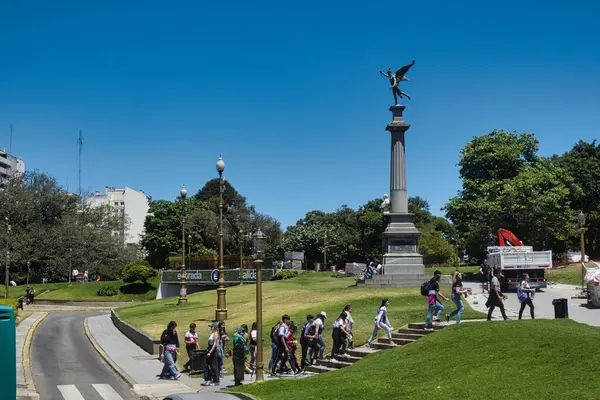 Buenos Aires Argentyna Listopada 2022 Słynny Pomnik Torcuato Alvear Został — Zdjęcie stockowe