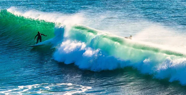 Santa Cruz Stany Zjednoczone Stycznia 2013 Surf Capitol Tylko Najodważniejsi — Zdjęcie stockowe