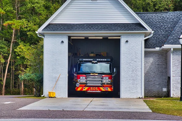 Mount Pleasant United States November 2022 Fire Truck Has Been — Stock Photo, Image