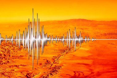 San Andreas Fay Hattı 'nın bu kadar çok deprem sebebi var. Kurumuş düzlüklerde görülebilir.