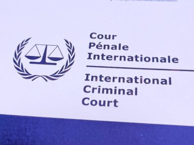 den haag, Hollanda, 27 Kasım 2024: Uluslararası Ceza Mahkemesi tarafından hazırlanan bir belgede, hukuki yetki ve yetki alanının ayrıntıları yer alıyor..