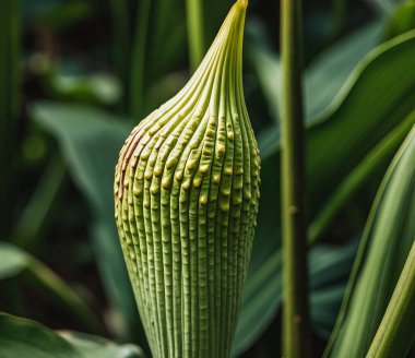 Amorphophallus titanum, Araceae familyasından bir bitki türü. Dünyadaki en büyük dallanmamış şişkinliğe sahip. Talipot palmiyesi olan Corypha umbraculifera daha büyüktür.