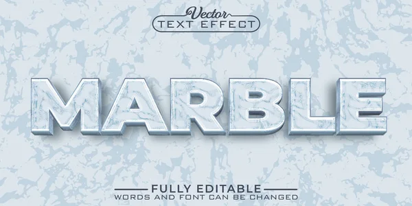 Luxury Marble Vector Editable Text Effect Template