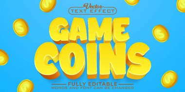 Oyun Bozuklukları Vektör Düzenlenebilir Metin Efekti Şablonu