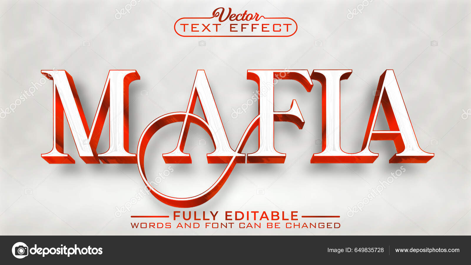 Vectores de Gangster font, imágenes vectoriales | DepositPhotos, image size:1600x900