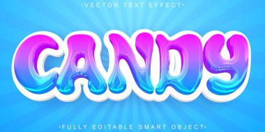 Çizgi film Tatlı Şeker Şeker Şeker Vektörü Tamamen Düzenlenebilir Akıllı Objec