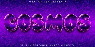 Mor Kozmos Uzay Vektörü Tamamen Düzenlenebilir Akıllı Nesne Metni Efesi