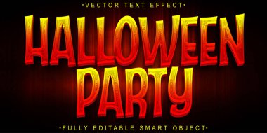 Mor ve Turuncu Korkunç Cadılar Bayramı Vektörü Tamamen Düzenlenebilir S